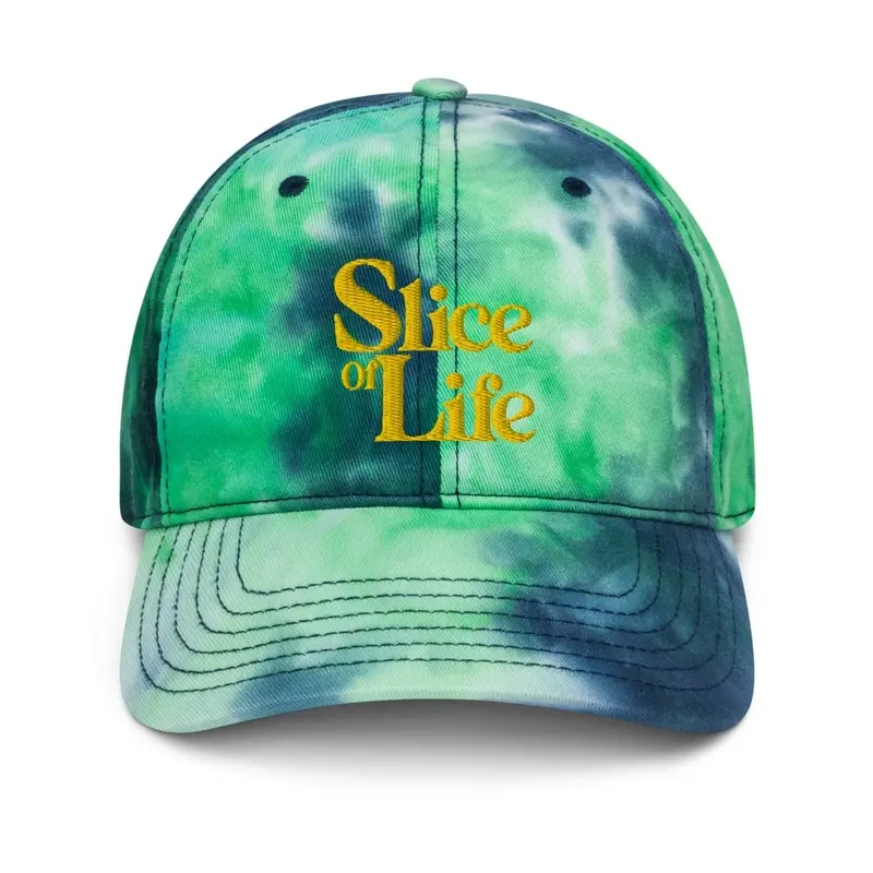 Slice of Life Tie Dye Dad Cap